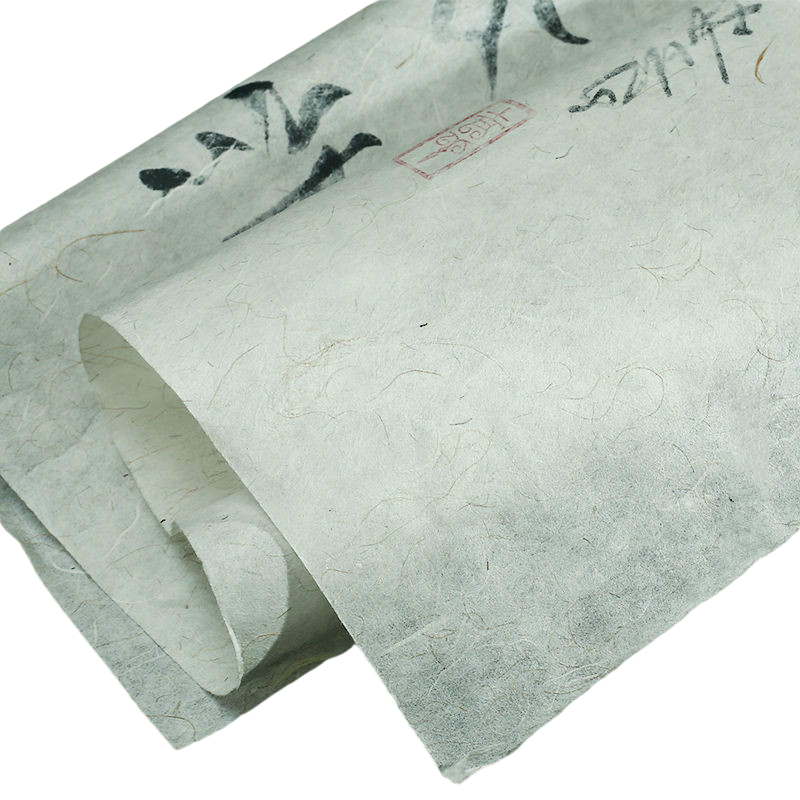 중국어 대마 법사 종이 중국어 뽕나무 종이 수제 서예 그림 창 Yunlong 긴 섬유 쌀 종이 Rijstpapier